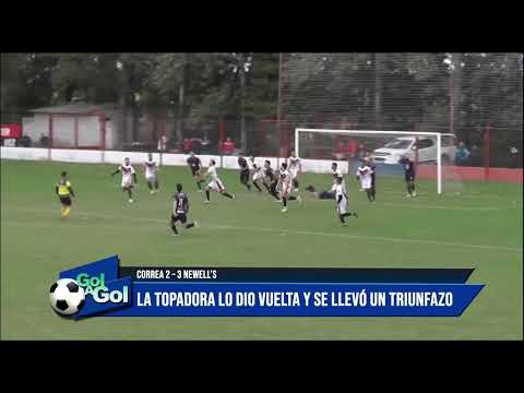 Correa 2 - 3 Newell’s, 11ª fecha Torneo Apertura 2024 1ª División LCF