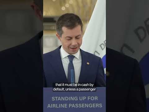 Airlines Must Pay Automatic Refunds for Canceled Flights: Buttigieg