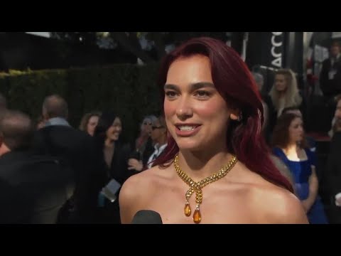 Dua Lipa, Nicolas Cage and Sheryl Lee Ralph among the arrivals at the Golden Globes