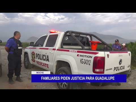 Moche: Familiares piden justicia para Guadalupe