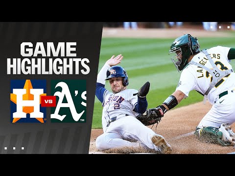 Astros vs. As Game Highlights (7/23/24) | MLB Highlights