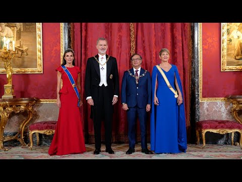 Cena de Gala ofrecida por SS.MM Don Felipe VI y Doña Letizia Ortiz Rocasolano, Reyes de España