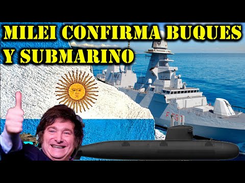 MILEI CONFIRMA BUQUES Y SUBMARINOS EN ENTREVISTA + AUMENTO DEL PRESUPUESTO MILITAR.