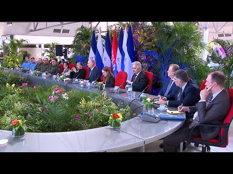 Presidente de Nicaragua sostiene reunión especial con el General Nikolai Patrushev