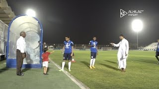 فيديو : استعدادات الهلال لمواجهة بيروزي