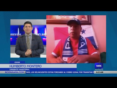 Humberto Montero se refiere a la pérdida de clases y las protestas contra el contrato minero