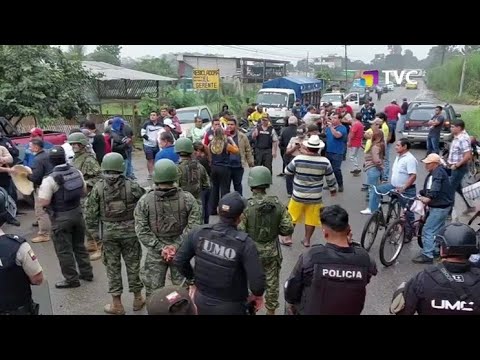 Diversas protestas se registraron en Ecuador el último lunes