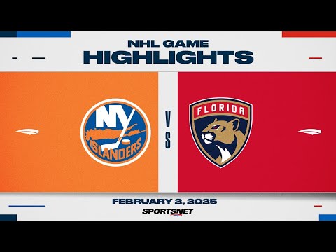 NHL Highlights | Islanders vs. Panthers - February 2, 2025
