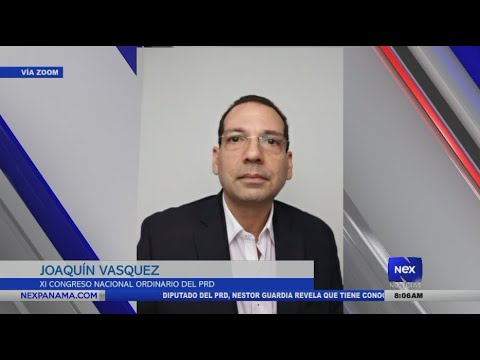 Entrevista a Joaquín Vásquez, sobre el XI Congreso Nacional Ordinario del PRD