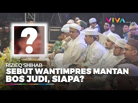 Rizieq Shihab: Mantan Bos Judi Jadi Wantimpres, Kacau!