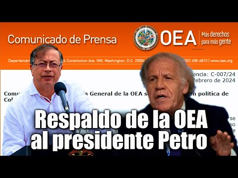 OEA exige que se abandonen intentos de dañar el proceso democrático en Colombia y se elija Fiscal