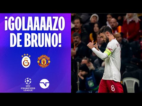 ¡GOLAZO DE BRUNO FERNANDES! | GALATASARAY 0-2 MANCHESTER UNITED | JORNADA 5 | UEFA CHAMPIONS LEAGUE