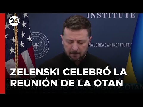 UCRANIA | Zelenski celebró la reunión de la OTAN y sus resultados tangibles