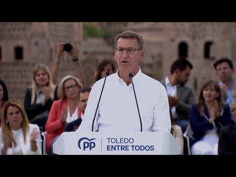Feijóo reta a los candidatos del PSOE, si tienen dignidad, a exigir a Sánchez romper con Bild