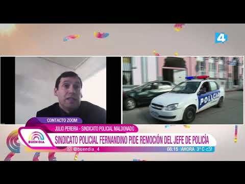 Buen Día - Sindicato policial fernandino pide remoción de jefe de policía