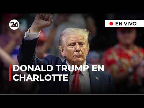 EN VIVO - EEUU | Evento de campaña del expresidente DONALD TRUMP en CAROLINA DEL NORTE