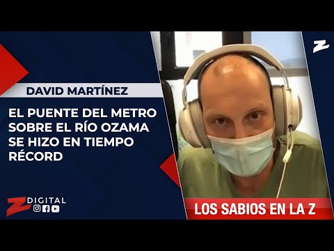 David Martínez: el puente del Metro sobre el río Ozama se hizo en tiempo récord