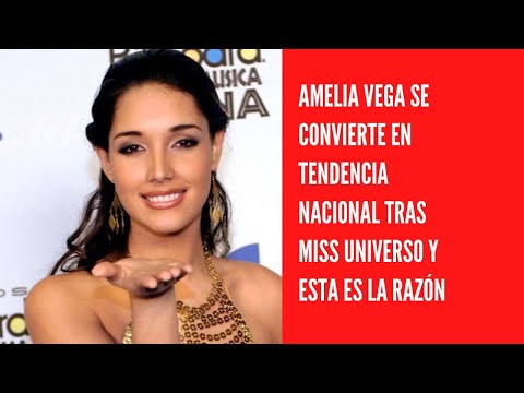 Amelia Vega se convierte en tendencia nacional tras Miss Universo y esta es la razón