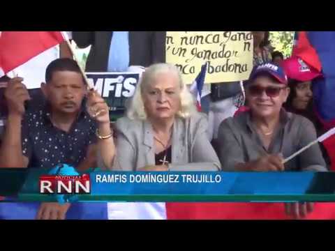 Ramfis Domínguez Trujillo presiona al TSE