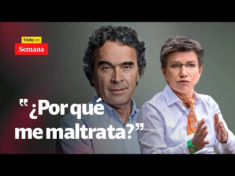 “NO SEÑORA, ¿por qué me tiene que maltratar?: Sergio Fajardo a Claudia López | SEMANA