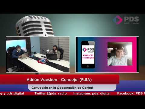 Entrevista - Adrián Vaesken - Concejal (PLRA) - Corrupción en la Gobernación de Central