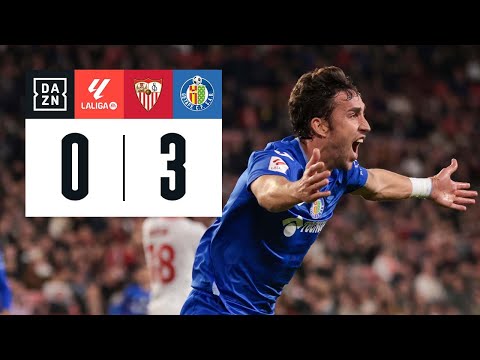 Sevilla FC vs Getafe CF (0-3) | Resumen y goles | Highlights LALIGA EA SPORTS