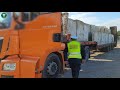Transport elementw betonowych bez adnego zabezpieczenia