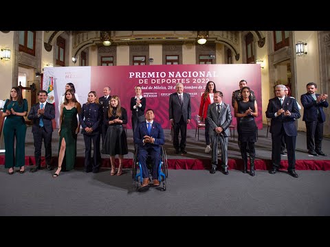 Premio Nacional de Deportes 2022, desde Palacio Nacional