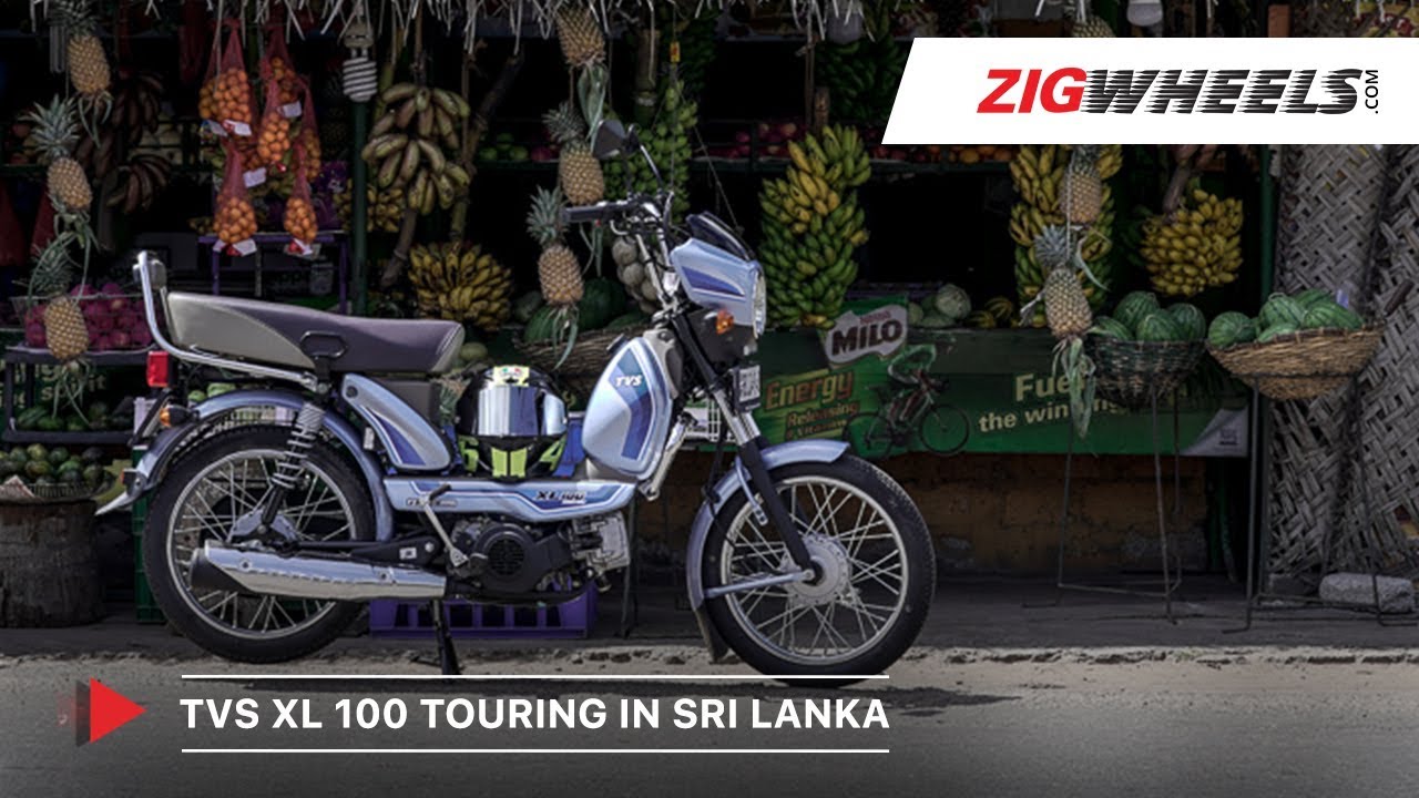 TVS XL100 Comfort Touring in Sri Lanka & 700 km Road Trip