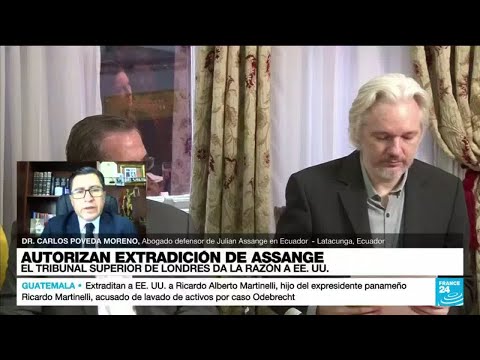 Carlos Poveda: La decisión de la extradición de Assange a EE. UU. aún no está en firme