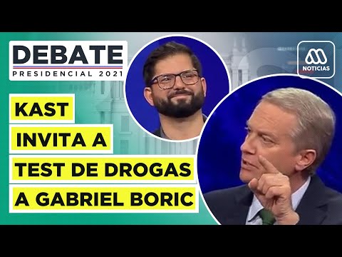 Kast encara a Boric y lo invita a un test de drogas en pleno debate presidencial