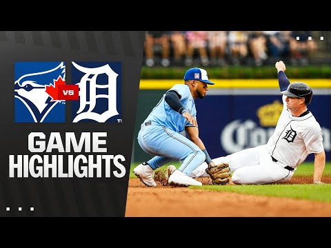 Blue Jays vs. Tigers Game Highlights (7/26/25) | MLB Highlights