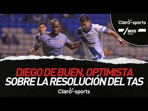 Diego De Buen, optimista sobre la resolución del TAS y el desempeño del Puebla en el Apertura 2023