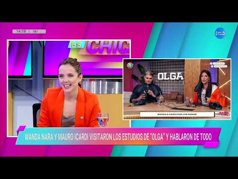 Wanda Nara y Mauro Icardi visitaron OLGA y hablaron de todo ?VLC? 20-06-24