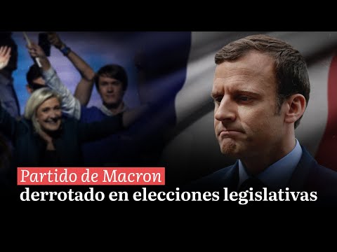 Últimas Noticias |  Partido de Macron derrotado en elecciones legislativas