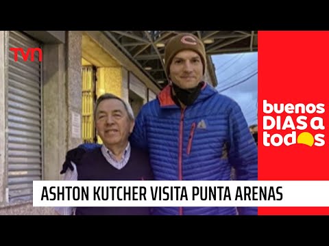 Revuelo en Punta Arenas por visita de Ashton Kutcher I Buenos días a todos
