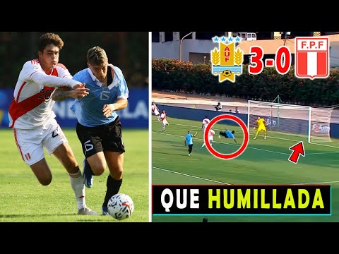 ASI REACCIONA PRENSA SUDAMERICANA a VICTORIA de URUGUAY vs PERU SUB 23