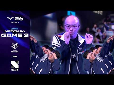 라이즈 공습경보 | BRO vs KRX 게임 3 하이라이트 | 2026 LCK