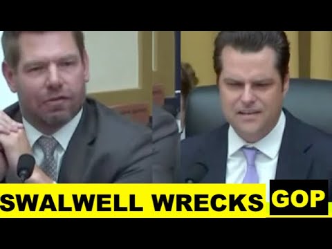 SWALWELL & EDUCATES GAETZ HOW TO  TELL TRUTH at HEARINGS