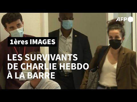 Procès des attentats de janvier 2015: les survivants de Charlie à la barre | AFP Images