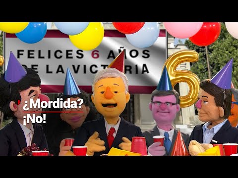 #LosPeluches | ¡A celebrar con el Pejidente! Hace 6 años que ganó y vaya que se armó el 'fiestón'