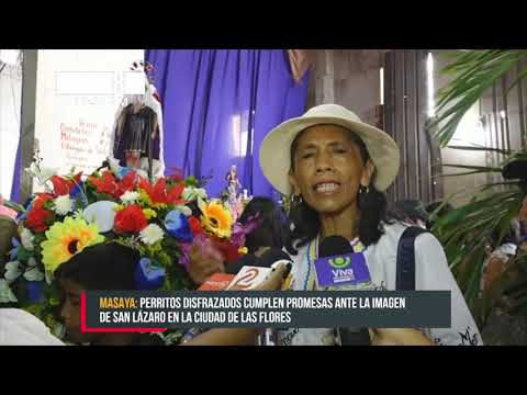 Masaya celebra la tradicional fiesta de San Lázaro - Nicaragua