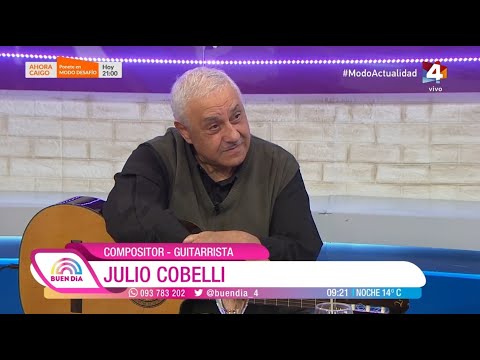Buen Día - Hablemos Clara: Julio Cobelli, un referente del folclore y el tango