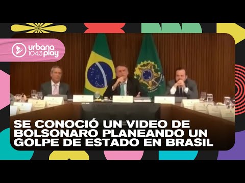 Viral: se conoció un video de Bolsonaro planeando un golpe de estado en Brasil #TodoPasa