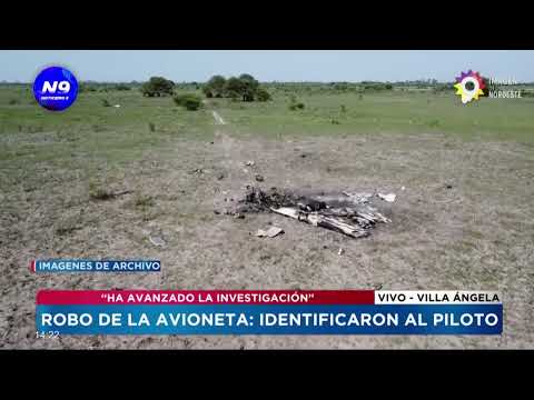 ROBO DE LA AVIONETA: IDENTIFICARON AL PILOTO - NOTICIERO 9