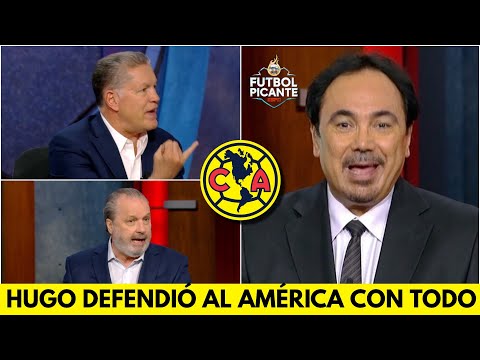 HUGO SÁNCHEZ se PELEA CON TODOS al exigir RESPETO por el AMÉRICA y los MEXICANOS | Futbol Picante