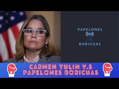 Carmen Yulin habla sobre los suministros y Papelones responde.