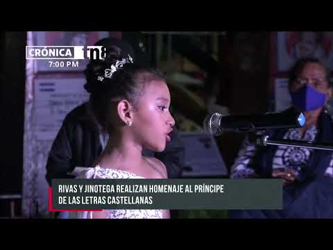 Rivas celebra el 155 aniversario del príncipe de las letras Castellanas - Nicaragua