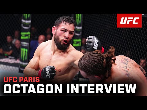 Nassourdine Imavov Octagon Interview | UFC Paris