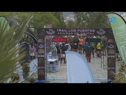 El IV Trail de los Fuertes se celebra con 500 participantes y la lluvia como protagonista